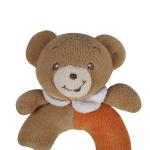Cute Newborn Plush Toys Embroidery Logo Customized Color Handbell Type