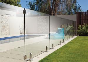 Wholesale Exterior Frameless Glass Railing 304/316 Stainless Steel Spigot For Pool Fencing from china suppliers