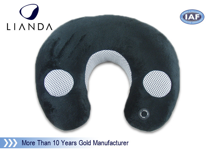 Natural Music Sound Vibrating Massage Neck pillow with speaker , Memory Foam materials