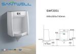 Mount Ceramic Urinal top spud 490*305*740 mm Size CE certification