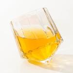 7 Ounce Glass Drinking Cups 200ml Diamond Crystal Whisky Glasses Machine Pressed