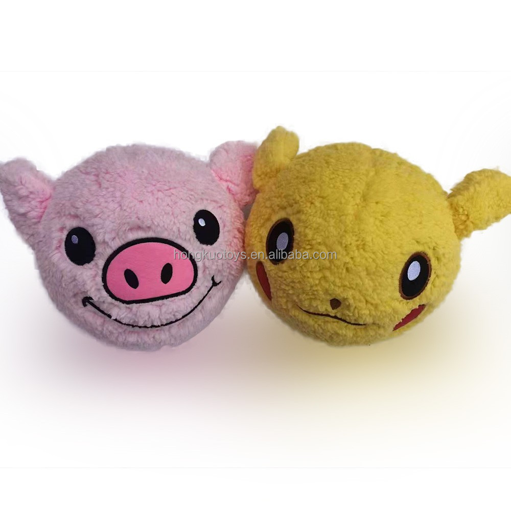 OEM ODM Accepted Plush Ball for Baby Toddlers Soft and Colorful Rainbow Design