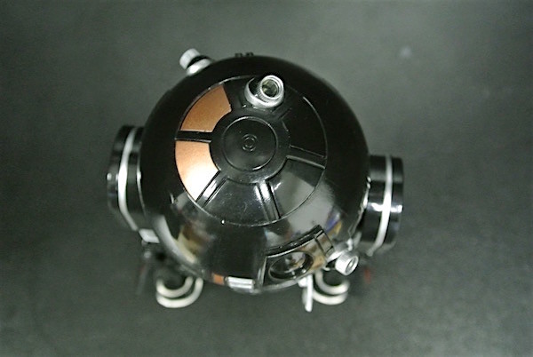 Gold Mix Black Type Robot Figure Toy , Small Star Wars Figures For Souvenir