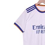 Real Madrid 2021-2022 home Champions League retro jersey group customization