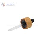 18/410 20/410 Bamboo Glass Dropper Child Resistant Closure