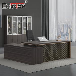 Wholesale Durable L Shape Office Desk Moisture Proof Executive Office Furniture from china suppliers