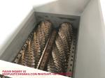 Plastic Bottle recycling, Plastics Shredder Balde Machine, Double Shaft Shredder