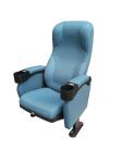 Front Row Movie Theater Seats , Plastic Theater Seating Furniture Floor Mounted
