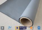 0.45mm 1.5m Wide 510g / M2 E - Glass Fiber Silicone Coated Fiberglass Fabric