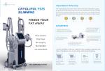 2500W No surgery 4 Heads Body Slimming cavitation IS4 Black Keyword Cryolipolysi