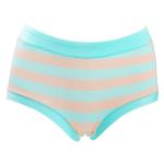 Bikini Cotton Stretch Hipster Panties , Plaindyed Plus Size Women Underwear