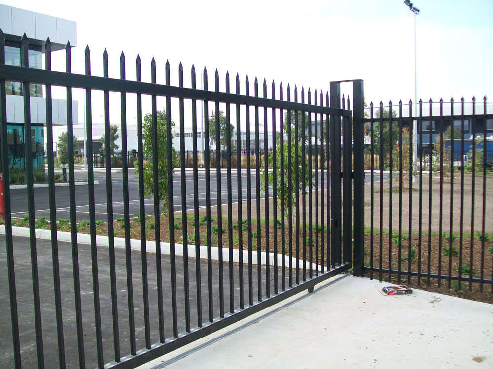 Tubular Security Garriso Fencing Panels 45mm rails upright 25mm