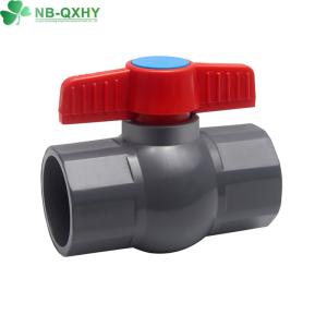Wholesale ABS Handle PVC Compact Octangle Ball Valve for Water Drainage in Building Construction from china suppliers