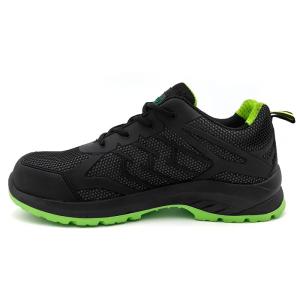 Wholesale KPU Black Mesh Boots Industrial Breathable Steel Toe Sneakers S3 from china suppliers