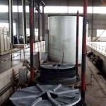 Round Stainless Steel Bright Wire Annealing Furnace 1 Ton 800 Degree
