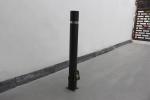 Rustproof Removable Safety Bollards , Mild Steel Bollard Durable For Outdoor