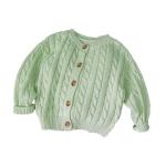 Mommy And Me Chunky Knitted Sweater Cardigan Cotton Thick Winter Hand Knit