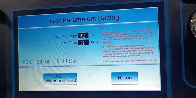 Cable Withstand Voltage Test Detection Ultra-Low Frequency High Voltage Generator