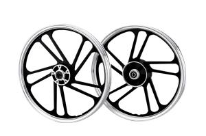 Wholesale Aluminum Motorcycle Motorbike motor motorcycle AX100 DY100 1.2-17 1.4-17Whee Alloy wheels from china suppliers