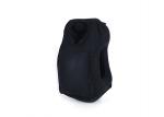 Waterproof Blow Up Travel Pillow , Black / Blue Self Inflating Travel Pillow