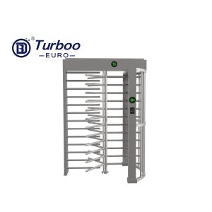 Wholesale Pedestrian Full Height Turnstile Gate 304 Stainless Steel 24V Security from china suppliers