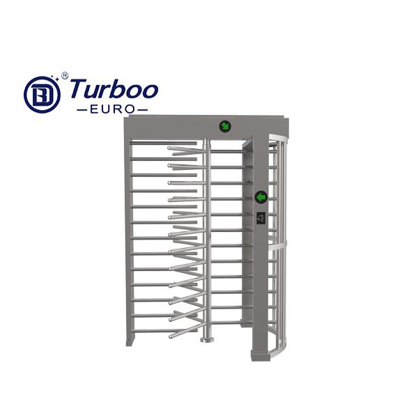 304 Full High Turnstiles Security Door Sliding Barrier Gate For Airport Office