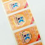 Anti Counterfeit Custom Hologram Stickers Oil Proof Fruit Stickers Labels