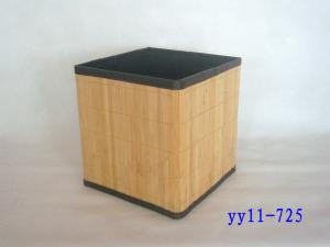 Wholesale folding bamboo storage basket from china suppliers