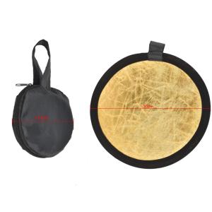 Wholesale Portable 30cm Silver Round Collapsible Light Reflector For Photography Photo Studio from china suppliers