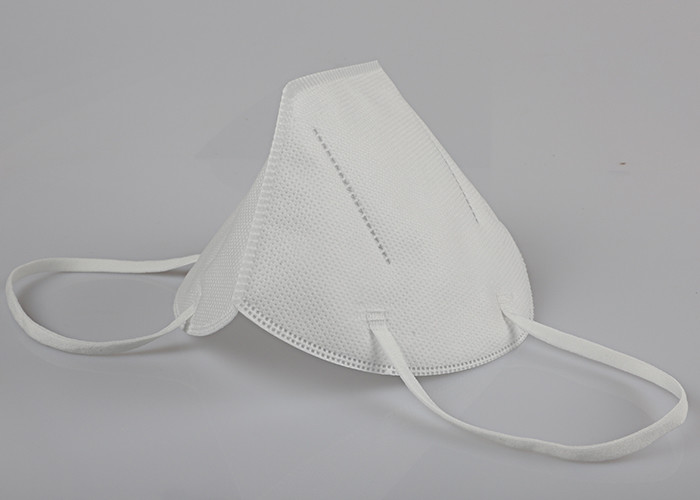 Non Poisonous Non Woven Fabric Face Mask Adapted Various Face Shapes