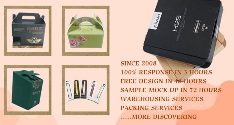 Recycled Birthday Cake Gift Packaging Boxes With Transparent Window