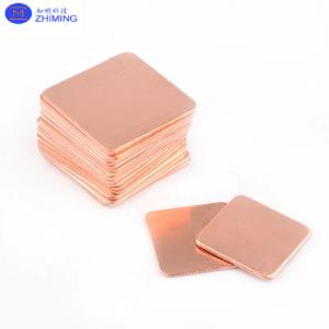Wholesale Copper Substrate Copper Cubic Cu Wafer / Substrate 100 110 111 Orientaiton SSP DSP Purity 99.99% from china suppliers