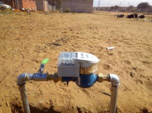 Wholesale Prepaid Water Meters Multi-jet Dry Dail LCD Display Long Battery Life Shut off when credit finishes from china suppliers
