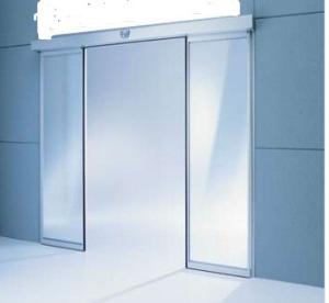 Wholesale motorized Commercial Automatic Sliding Doors Slender portal for Office Building from china suppliers