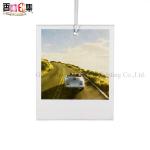 Customized Logo Scented Hanging Paper Air Freshener For Car