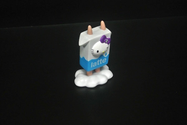 Milk Box Hello Kitty Figures , Kids Plastic Toys Customized Size / Color