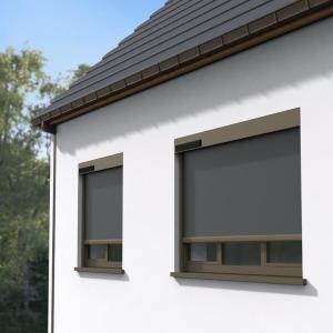 Wholesale Motorized Heat Gain Waterproof Outdoor Roller Blinds UV Coating from china suppliers