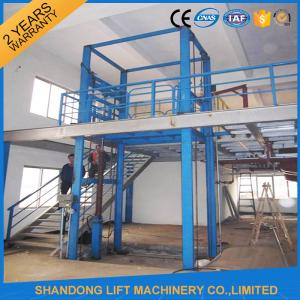 Wholesale 3000kgs Warehouse Hydraulic Elevator Lift , Vertical Fixed Residential Cargo Stair Lift from china suppliers