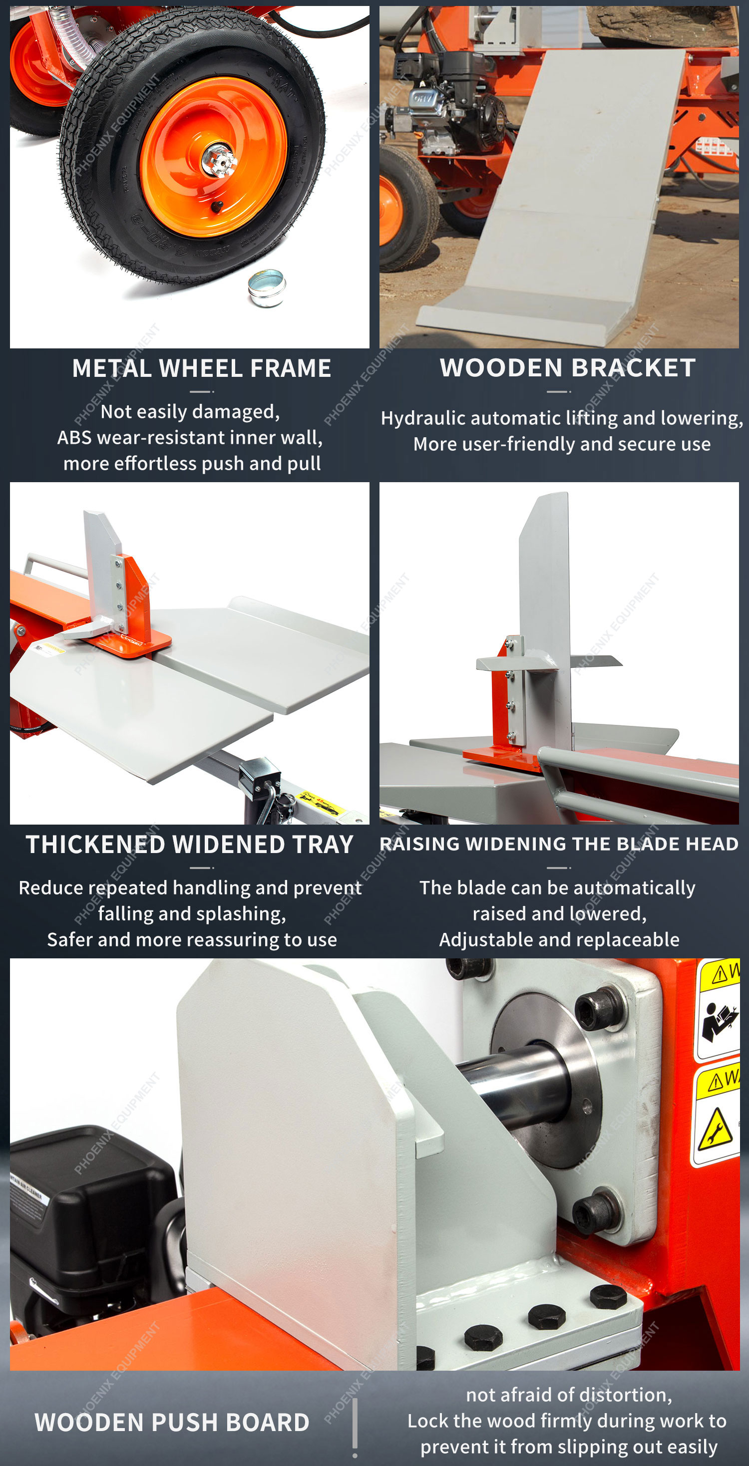 Get the Perfect Wood Splitting Solution with Our Hydraulic Splitter 2800*1430*1170