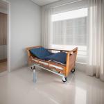 Electrically Operated Nursing Home Beds Rising Function Comfortable Homecare