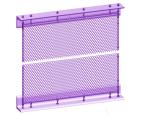 Space Divider Metal Coil Curtain, Wire Dia1.2mm Decorative Metal Chains Drapery