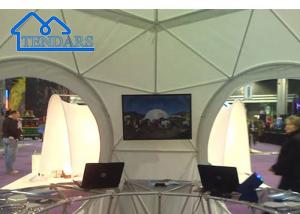 Wholesale Large Dome Trade Show Marquee Tent 360 Projector Commercial Party Wedding Event Dome Tent from china suppliers