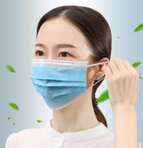 Wholesale High Filtration BFE 98% Non Woven 3 Ply Disposable Face Mask from china suppliers