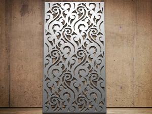 Wholesale Outdoor Laser Cut Minimalist Decorative Mesh Screens For Garden Wall Art from china suppliers