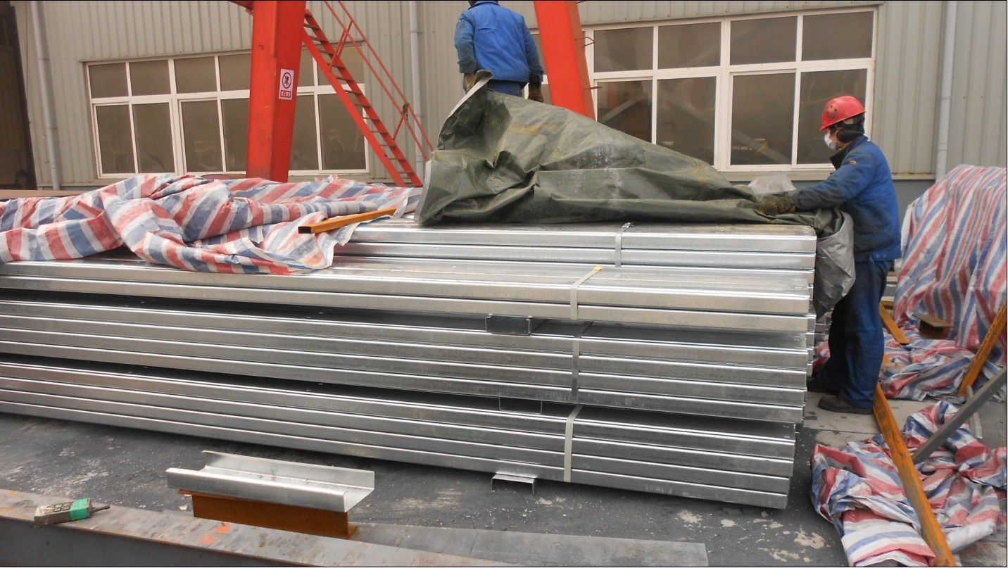 Welded H Beam Prefabricated Steel Structure Workshop