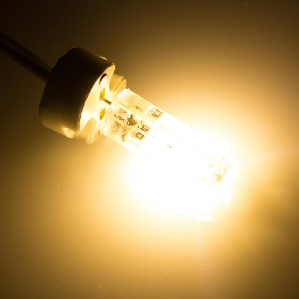 LED 3W G9 110/220v Dimmable Silicone Chandelier Crystal Indoor Lamp construction plastic small night light saving light