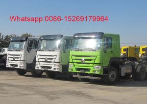 Wholesale SINOTRUK HOWO ZZ4257S3241W 6x4 10 wheel Right hand drive 371HP tractor truck from china suppliers