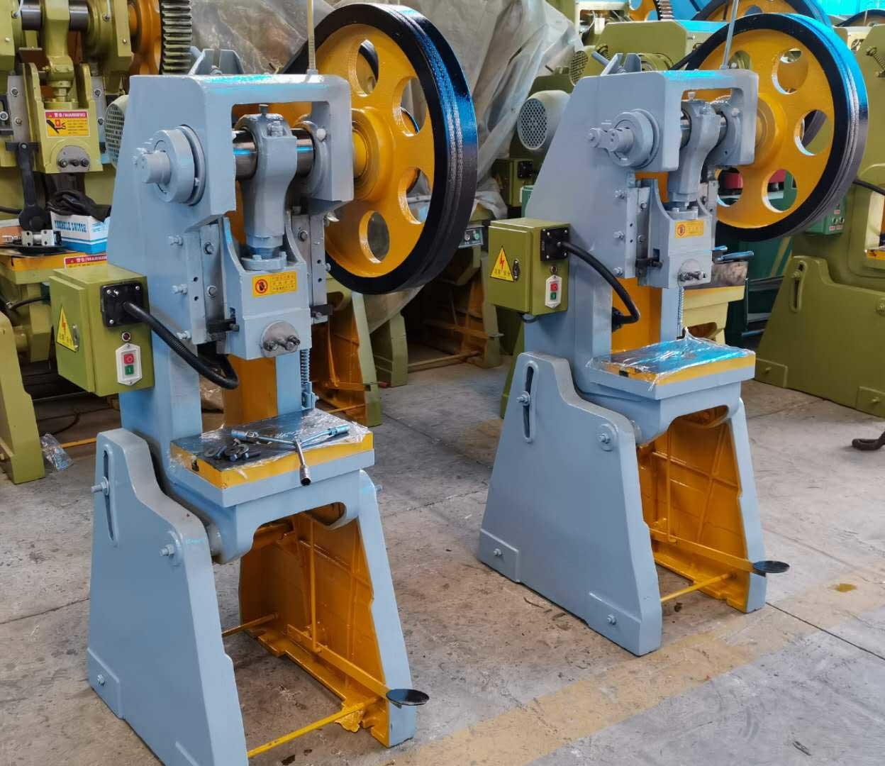 6T Mini Mechanical Punching Machine Press Stamping Customized Color