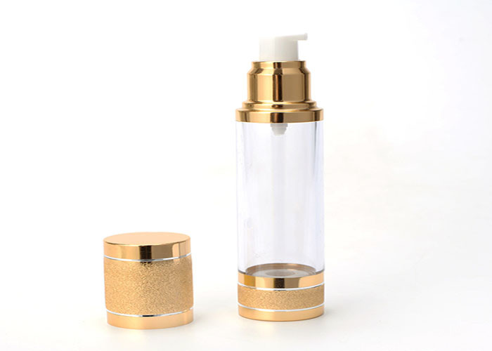 Color Customized Airless Pump Bottles / Airless Cosmetic Bottles For Cosmetic Packaging