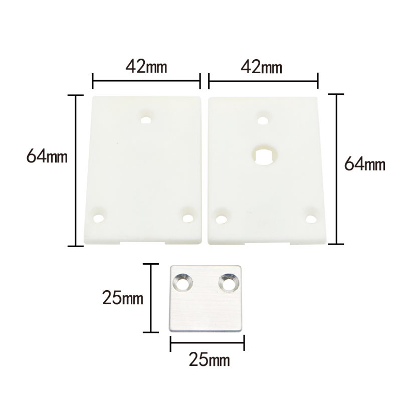 Multifunctional Automatic Door Bottom Sweep With Fully U Shape Silicone Strips